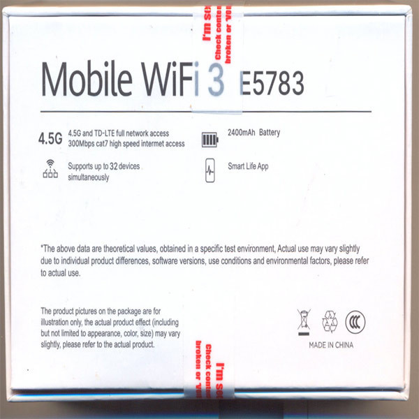 مودم TD-LTE هوآوی مدل E5783-330 4.5G