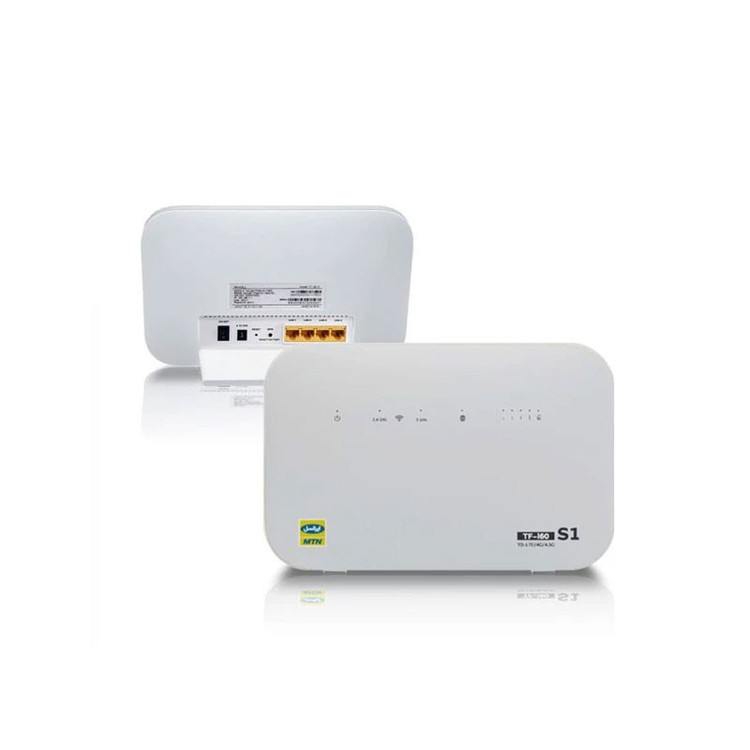 مودم TD-LTE ایرانسل مدل TF-i60 S1 به همراه سیم کارت دو قلو و بسته 50 گیگ یک ماهه