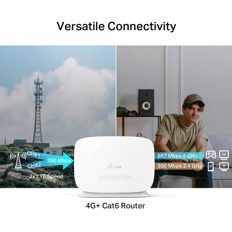 روتر بی سیم 4G LTE تی پی-لینک مدل Archer MR505