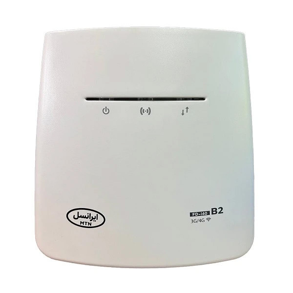مودم روتر بی سیم 4G ایرانسل مدل FD-i40 B2 به همراه یک عدد سیم کارت و 60 گیگ اینترنت سه ماهه