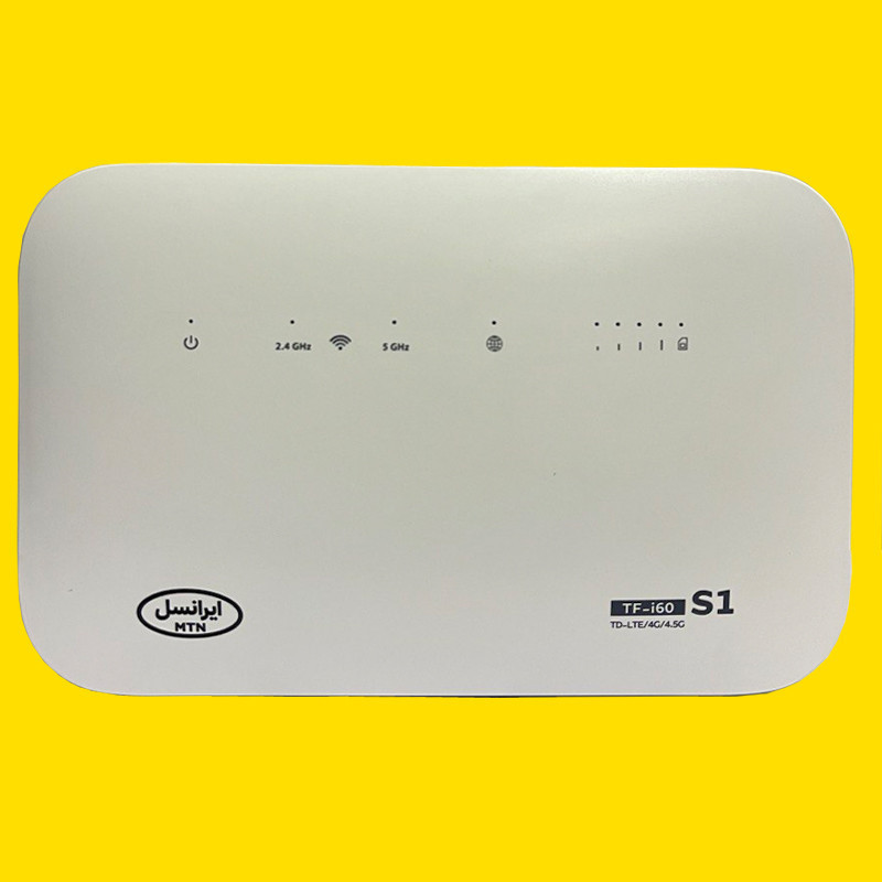 مودم LTEقابل حمل ایرانسل مدل رومیزی TF-i60 S1 به همراه سیم کارت و 1000 گیگ اینترنت 6 ماهه