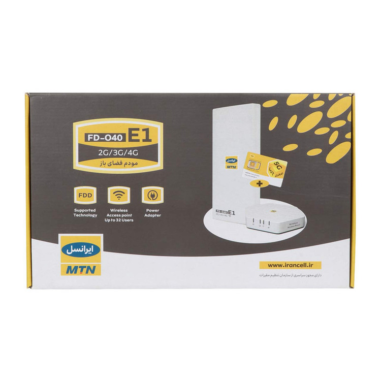مودم 3G/4G ایرانسل مدل FD-O40 E1