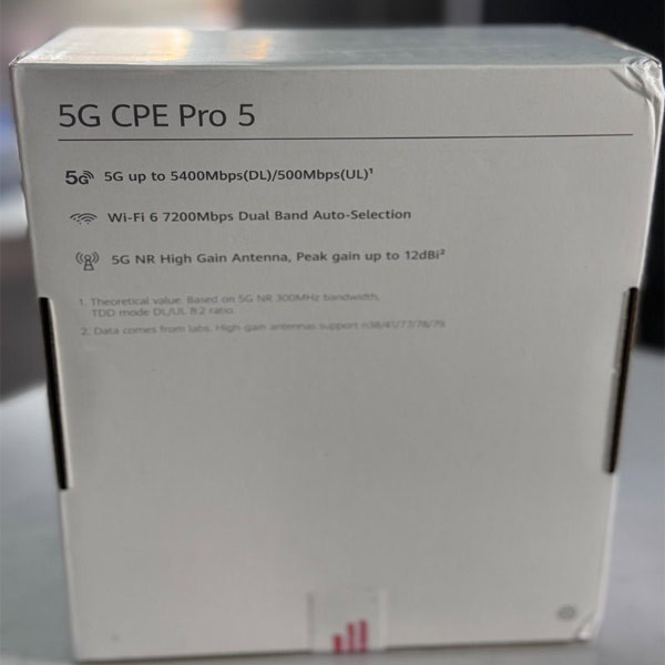 مودم 5G/TD-LTE هوآوی مدل H158-381 5G CPE PRO5