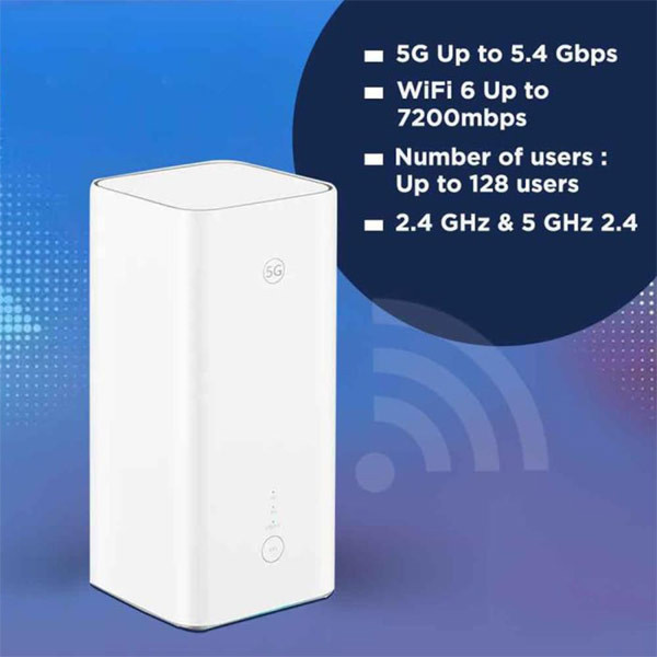 مودم 5G/TD-LTE هوآوی مدل H158-381 5G CPE PRO5
