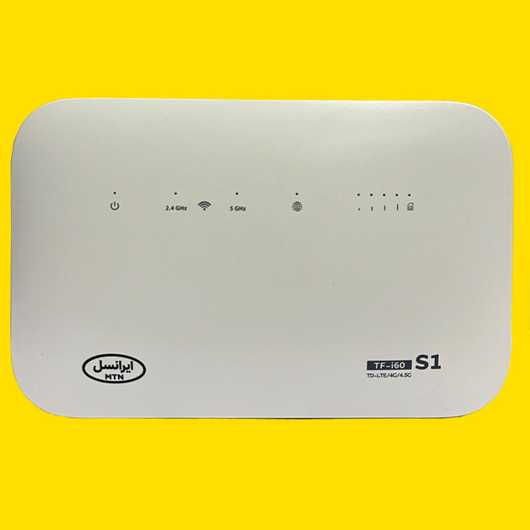مودم TD-LTE ایرانسل مدل رومیزی TF-i60 S1 به همراه سیم کارت و 1000 گیگ اینترنت 6 ماهه