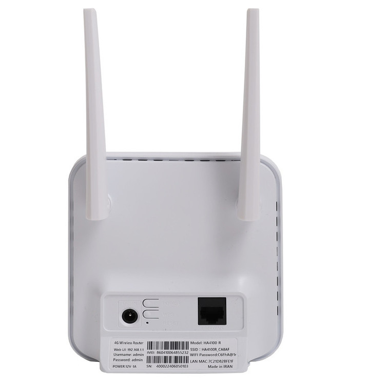مودم 4G LTE همراه اول مدل HA4100 به همراه کارت هدیه فعالسازی سیم کارت اعتباری و 300 گیگابایت اینترنت هدیه