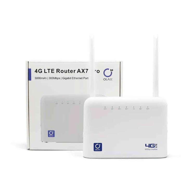 مودم 3G/4G اولاکس مدل AX7 Pro به همراه سیم کارت و 800 گیگ اینترنت