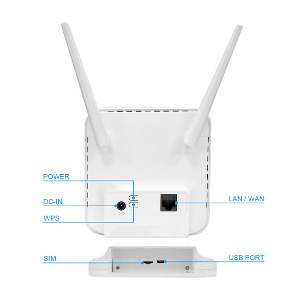 مودم 3G/4G اولاکس مدل AX6 Pro به همراه سیم کارت و 400 گیگ اینترنت
