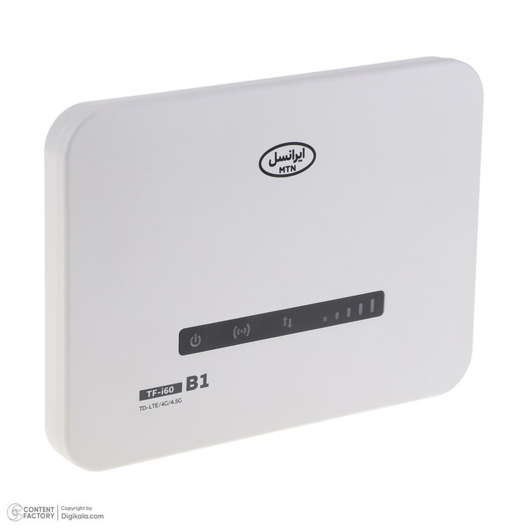 مودم 4G/TD-LTE ایرانسل مدل TF-i60 B1 به همراه دو سیم کارت