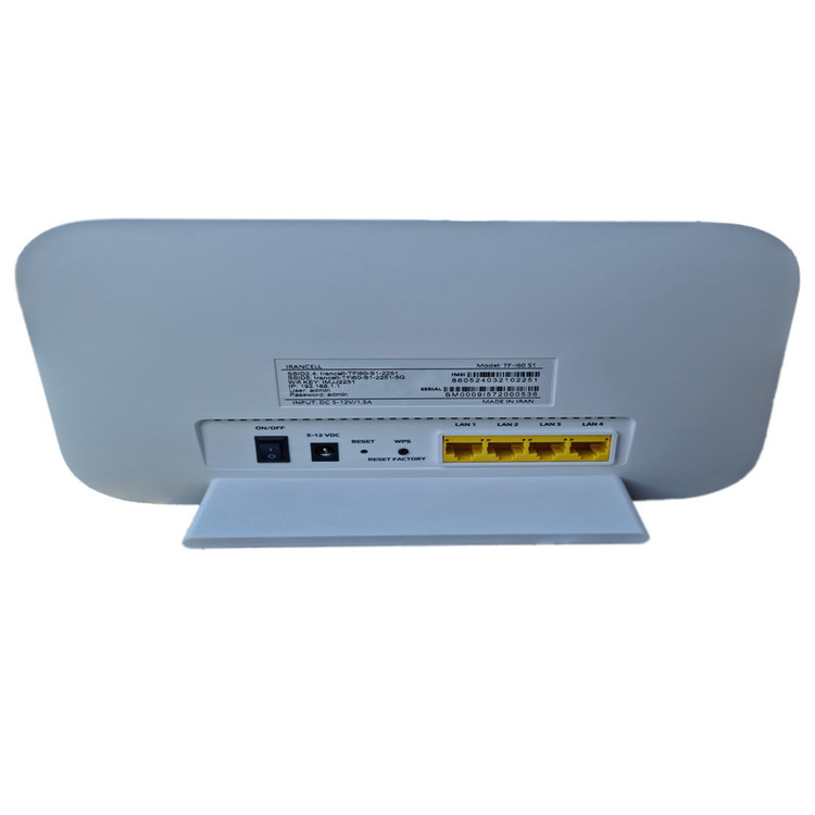 مودم 4G/TD-LTE ایرانسل مدل TF-I60 S1 به همراه یک سیمکارت TD و یک سیمکارت FD