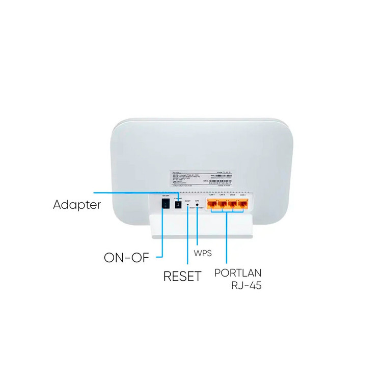 مودم 4G/TD-LTE ایرانسل مدل TF-I60 S1 به همراه یک سیمکارت TD و یک سیمکارت FD
