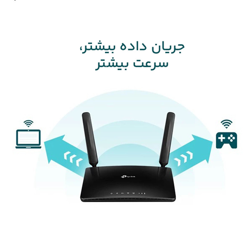 مودم روتر بی سیم 4G LTE تی پی-لینک مدل MR400 V4.20