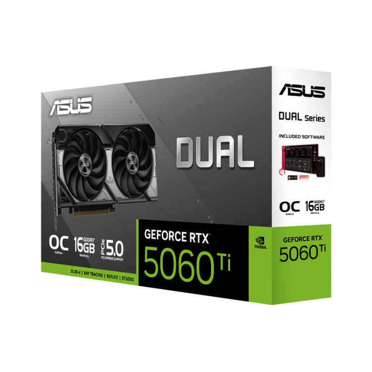 کارت گرافیک مبتنی بر NVIDIA ایسوس مدل Dual GeForce RTX 5060 Ti 16GB GDDR7 OC Edition