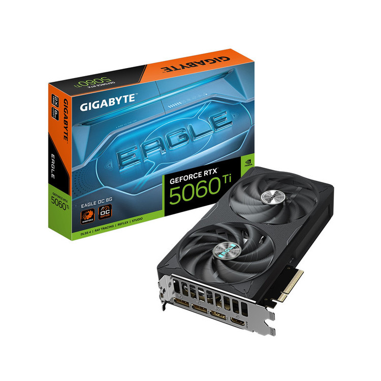 کارت گرافیک گیگابایت مدل GeForce RTX 5060 Ti EAGLE OC 8G
