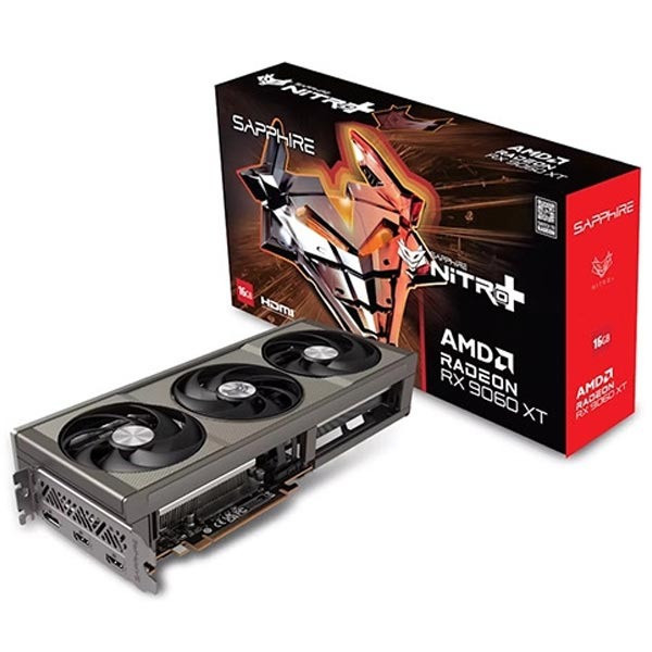 کارت گرافیک سافایر مدل NITRO Plus AMD Radeon RX 9060 XT OC 16GB