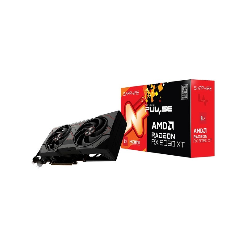 کارت گرافیک سافایر مدل PULSE Radeon RX 9060 XT 8GB
