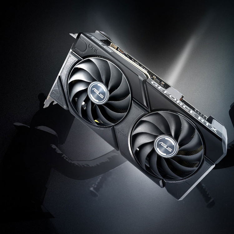 کارت گرافیک ایسوس مدل Dual GeForce RTX 4070 EVO OC Edition 12GB GDDR6X