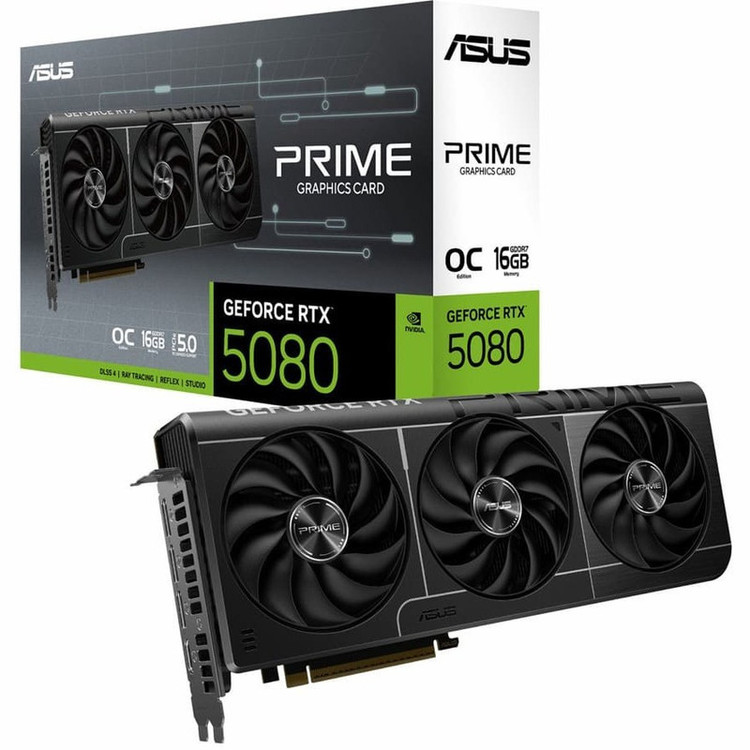 کارت گرافیک ایسوس مدل PRIME GeForce RTX 5080 16GB GDDR7 OC Edition