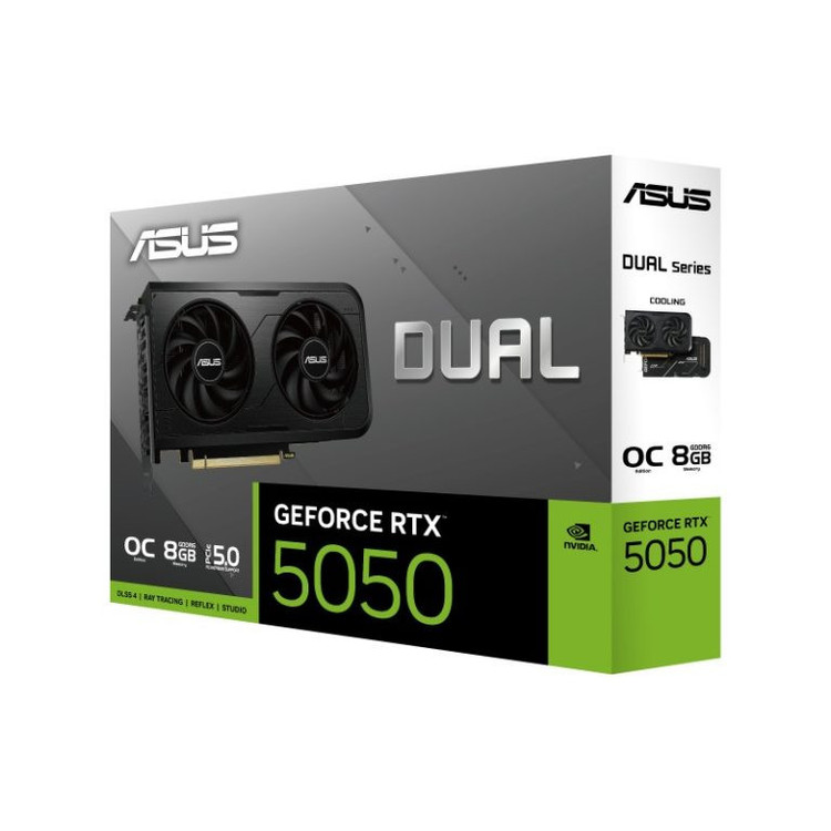 کارت گرافیک ایسوس مدل Dual RTX 5050 OC حافظه 8 گیگابایت