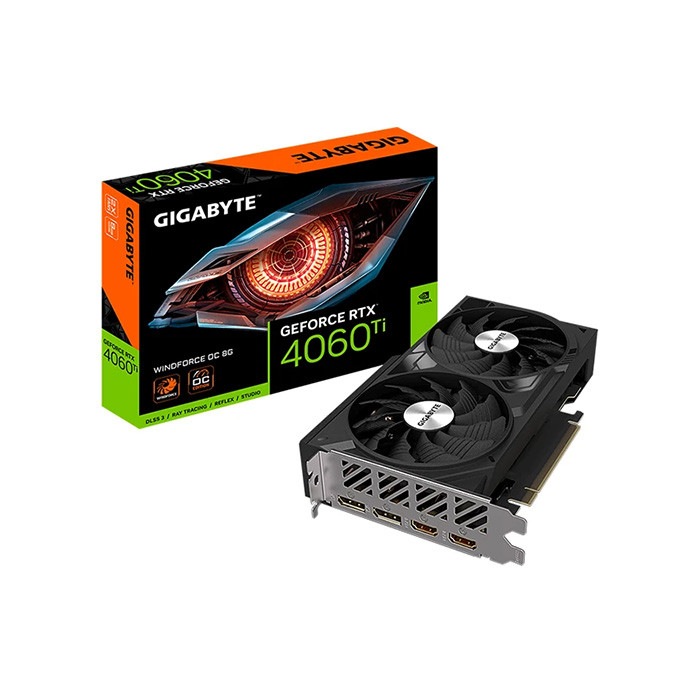 کارت گرافیک مبتنی بر NVIDIA گیگابایت مدل GeForce RTX 4060 TI WINDFORCE OC 8GB