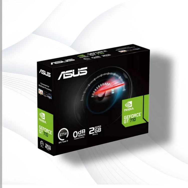 کارت گرافیک ایسوس مدل GeForce GT 710-SL-2GD3-BRK-EVO