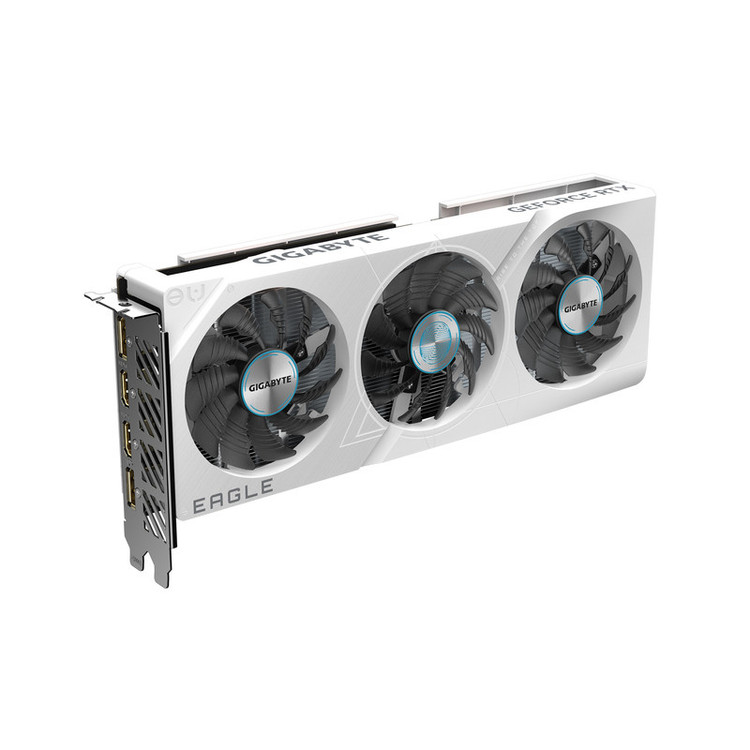 کارت گرافیک مبتنی بر NVIDIA گیگابایت مدل GeForce RTX 4060 EAGLE OC ICE 8G