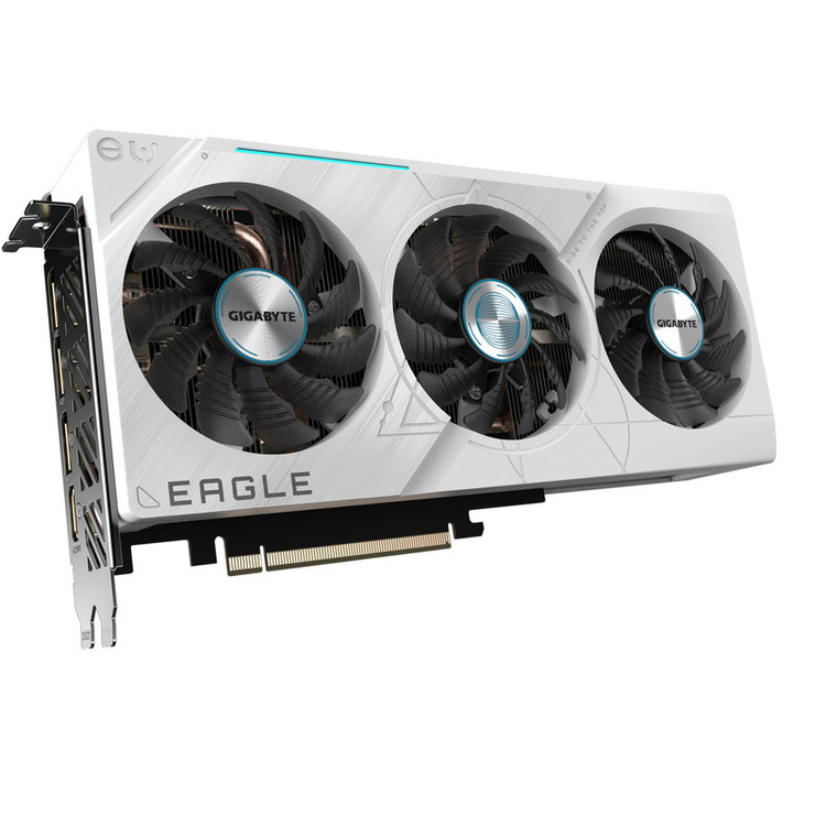 کارت گرافیک گیگابایت مدل GeForce RTX 4070 SUPER EAGLE OC ICE 12G