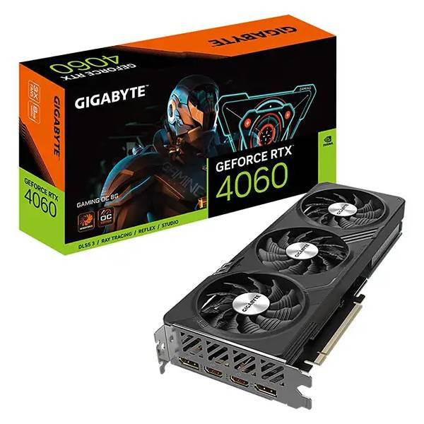 کارت گرافیک مبتنی بر NVIDIA گیگابایت مدل GV-N4060GAMING OC-8GD