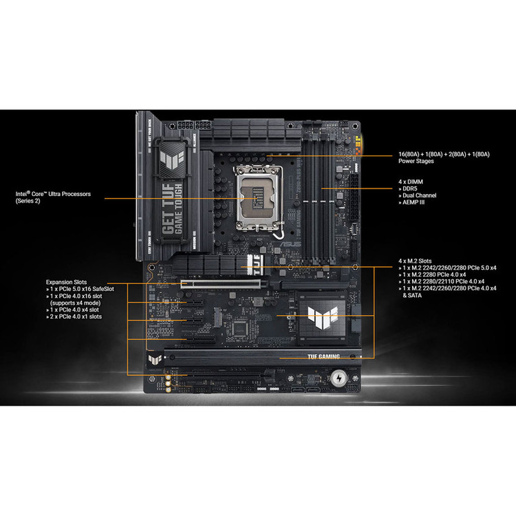 مادربرد ایسوس مدل TUF GAMING Z890-PLUS WIFI