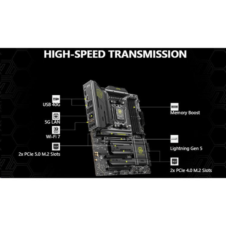 مادربرد ام اس آی مدل MAG X870E TOMAHAWK WIFI
