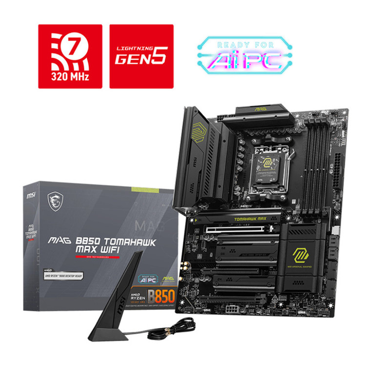 مادربرد ام اس آی مدل MAG B850 TOMAHAWK MAX WIFI