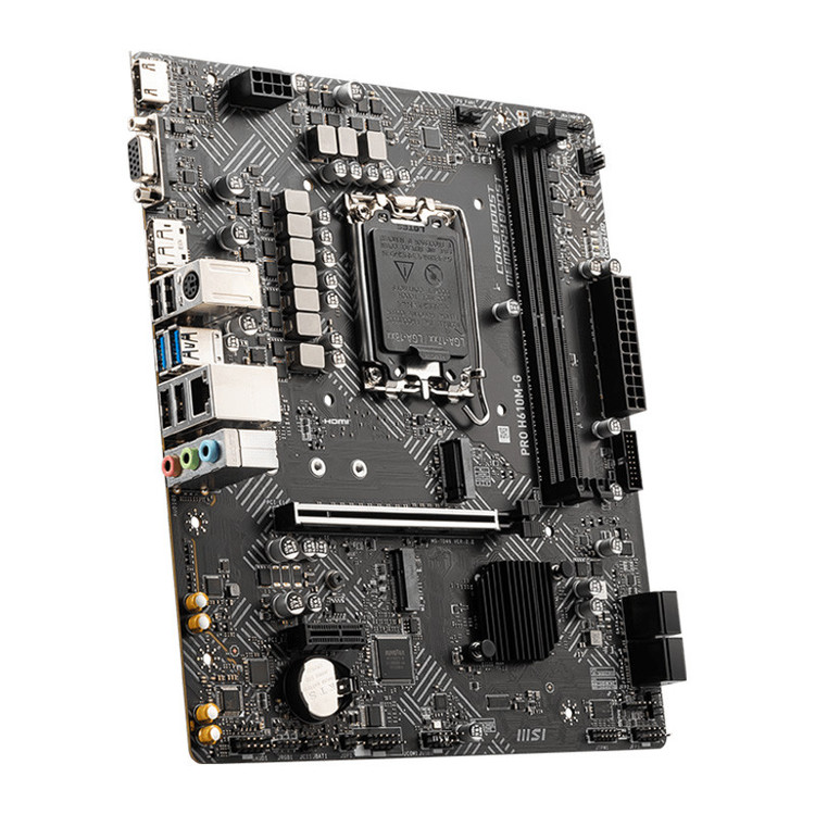 مادربرد ام اس آی مدل PRO H610M-G