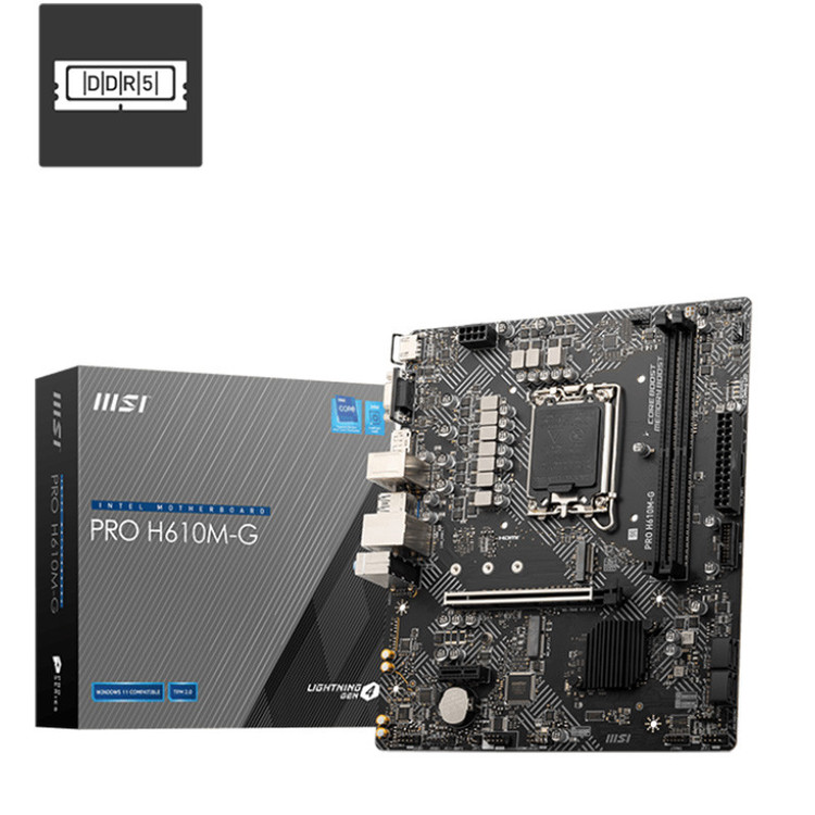 مادربرد ام اس آی مدل PRO H610M-G