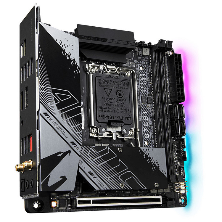 مادربرد گیگابایت مدل B760I AORUS PRO DDR4 Rev. 1.x