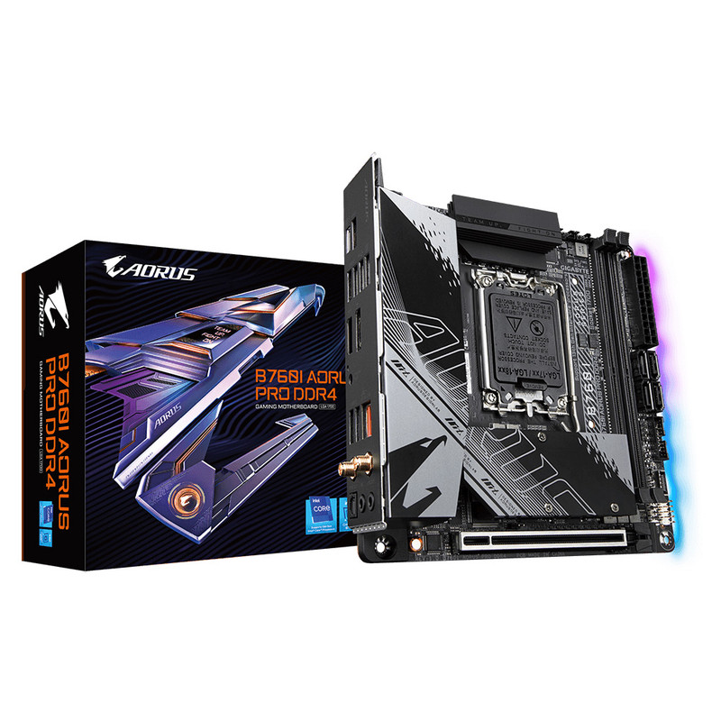 مادربرد گیگابایت مدل B760I AORUS PRO DDR4 Rev. 1.x