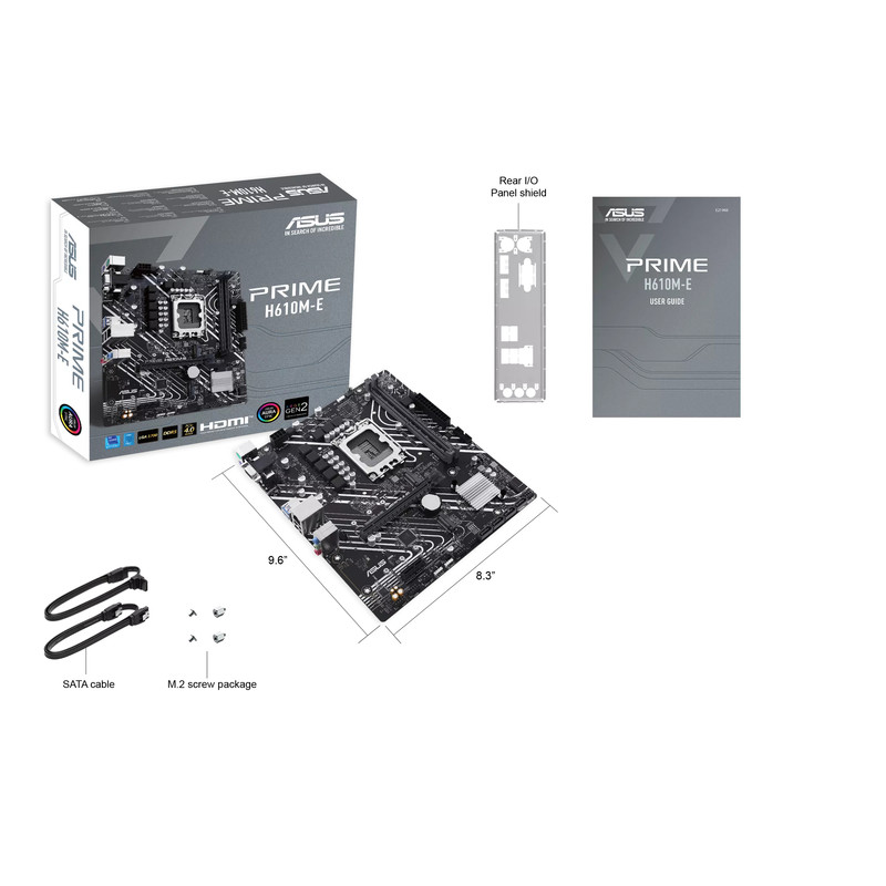 مادربرد ایسوس مدل PRIME H610M-E-CSM