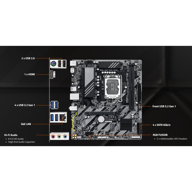 مادربرد گیگابایت مدل B860M K