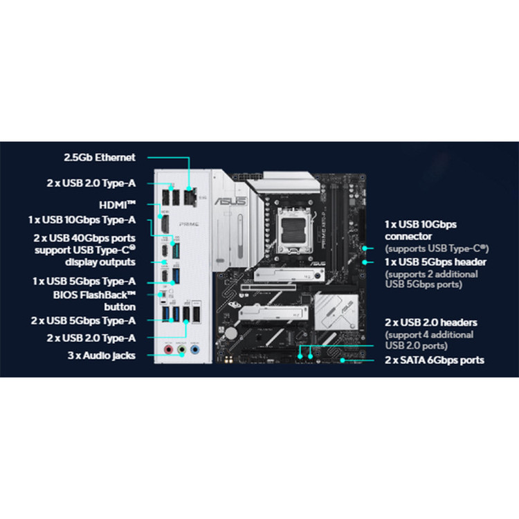 مادربرد ایسوس مدل PRIME X870-P
