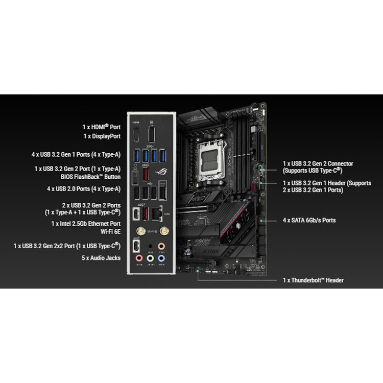مادربرد ایسوس مدل ROG STRIX B650E-F GAMING WIFI