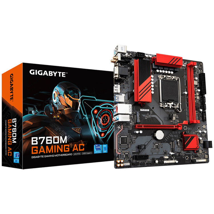 مادربرد گیگابایت مدل B760M GAMING AC rev. 1.x