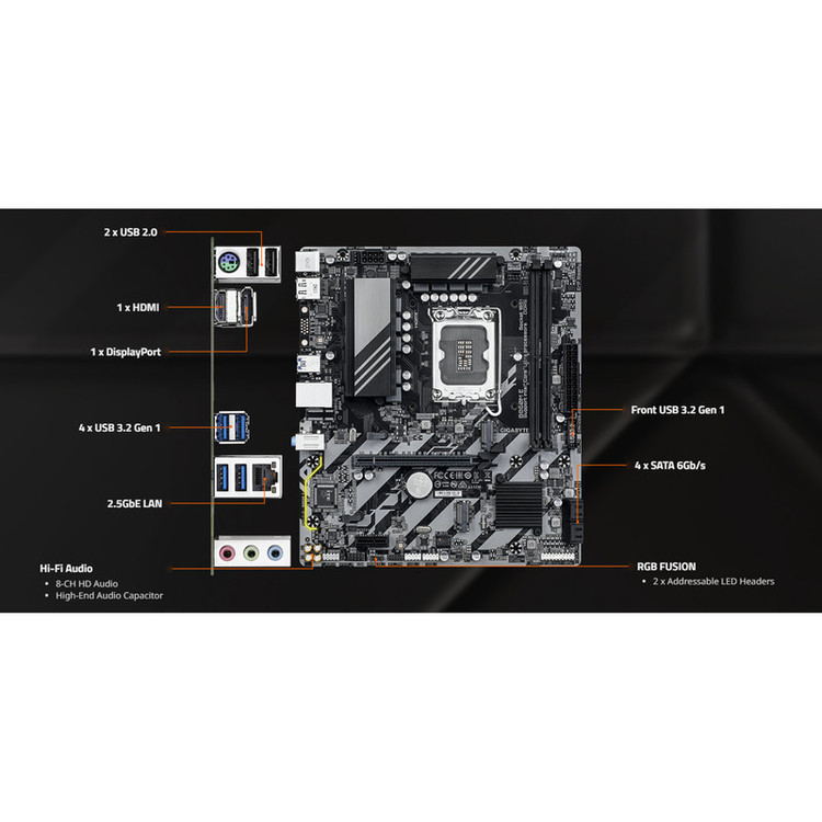 مادربرد گیگابایت مدل B860M E