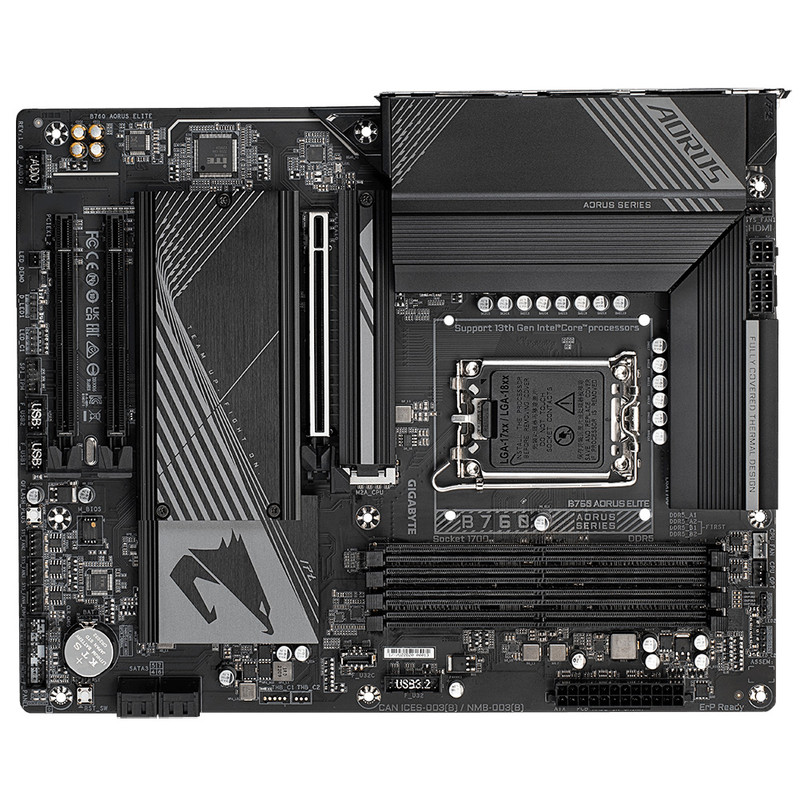 مادربرد گیگابایت مدل B760 AORUS ELITE Rev. 1.0