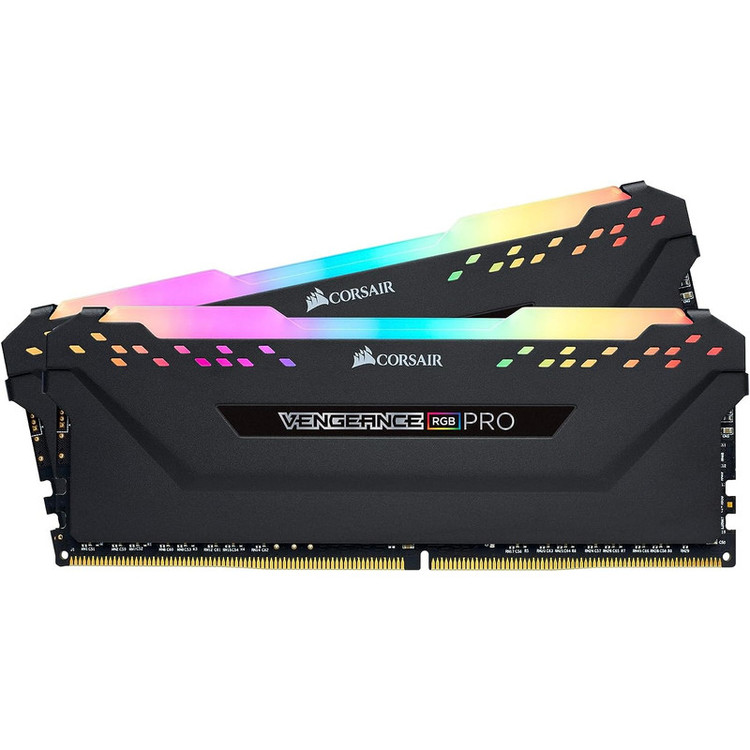 رم دسکتاپ DDR4 دو کاناله 3200 مگاهرتز CL16 کورسیر مدل VENGEANCE RGB PRO ظرفیت 32 گیگابایت
