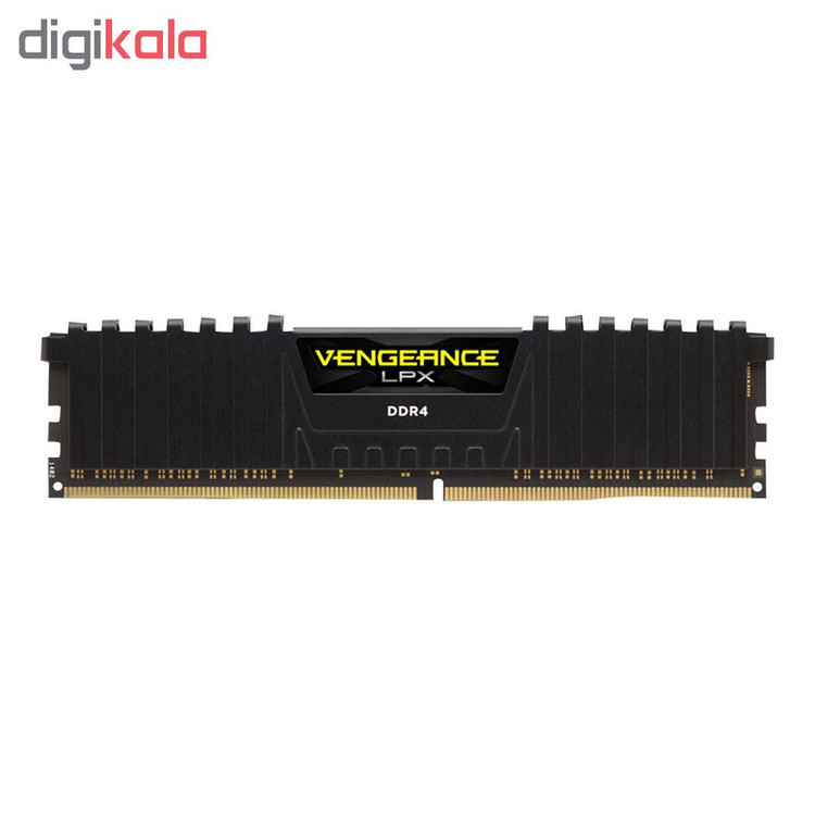 رم دسکتاپ DDR4 دو کاناله 3200 مگاهرتز CL16 کورسیر مدل Vengeance LPX ظرفیت 32 گیگابایت