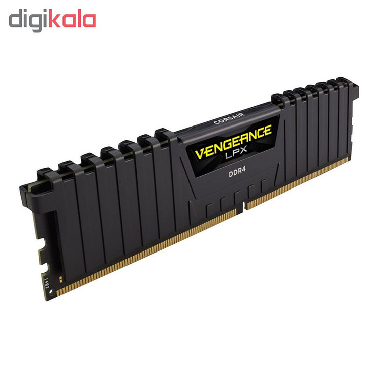 رم دسکتاپ DDR4 دو کاناله 3200 مگاهرتز CL16 کورسیر مدل Vengeance LPX ظرفیت 32 گیگابایت