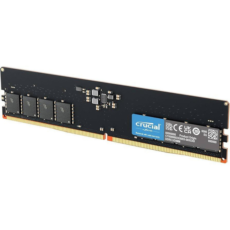 رم دسکتاپ DDR5 تک کاناله 4800 مگاهرتز CL40 کروشیال مدل CT16 ظرفیت 16 گیگابایت