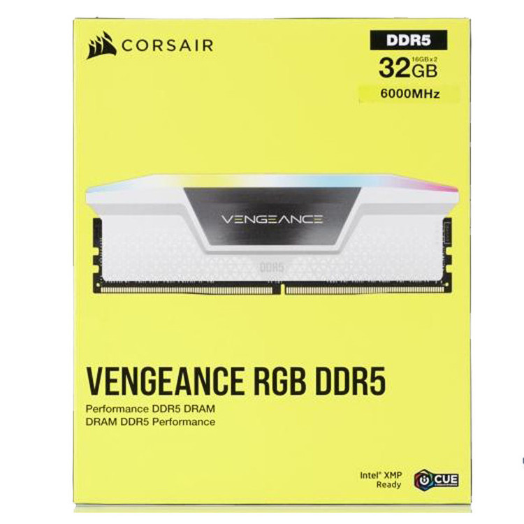 رم دسکتاپ DDR5 دو کاناله 6000 مگاهرتز CL36 کورسیر مدل VENGEANCE RGB ظرفیت 32 گیگابایت
