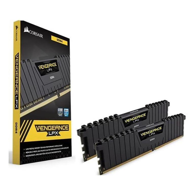 رم دسکتاپ DDR4 دو کاناله 3600 مگاهرتز CL18 کورسیر مدل VENGEANCE LPX ظرفیت 32 گیگابایت