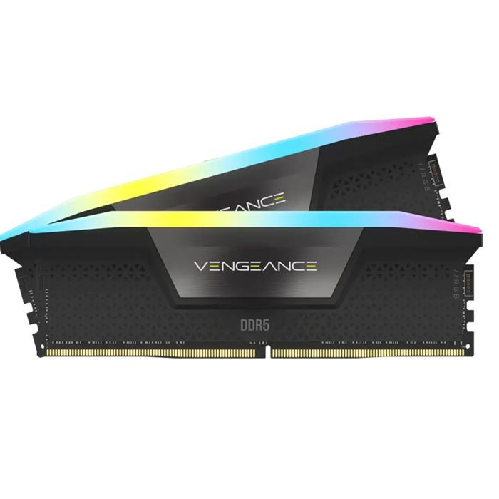 رم دسکتاپ DDR5 دو کاناله 6400 مگاهرتز CL32 کورسیر مدل Vengeance RGB 96GB