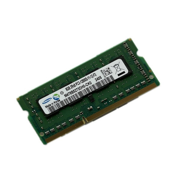 رم لپ تاپ DDR3 تک کاناله 1600 مگاهرتز سامسونگ مدل pc3-12800 ظرفیت 8 گیگابایت